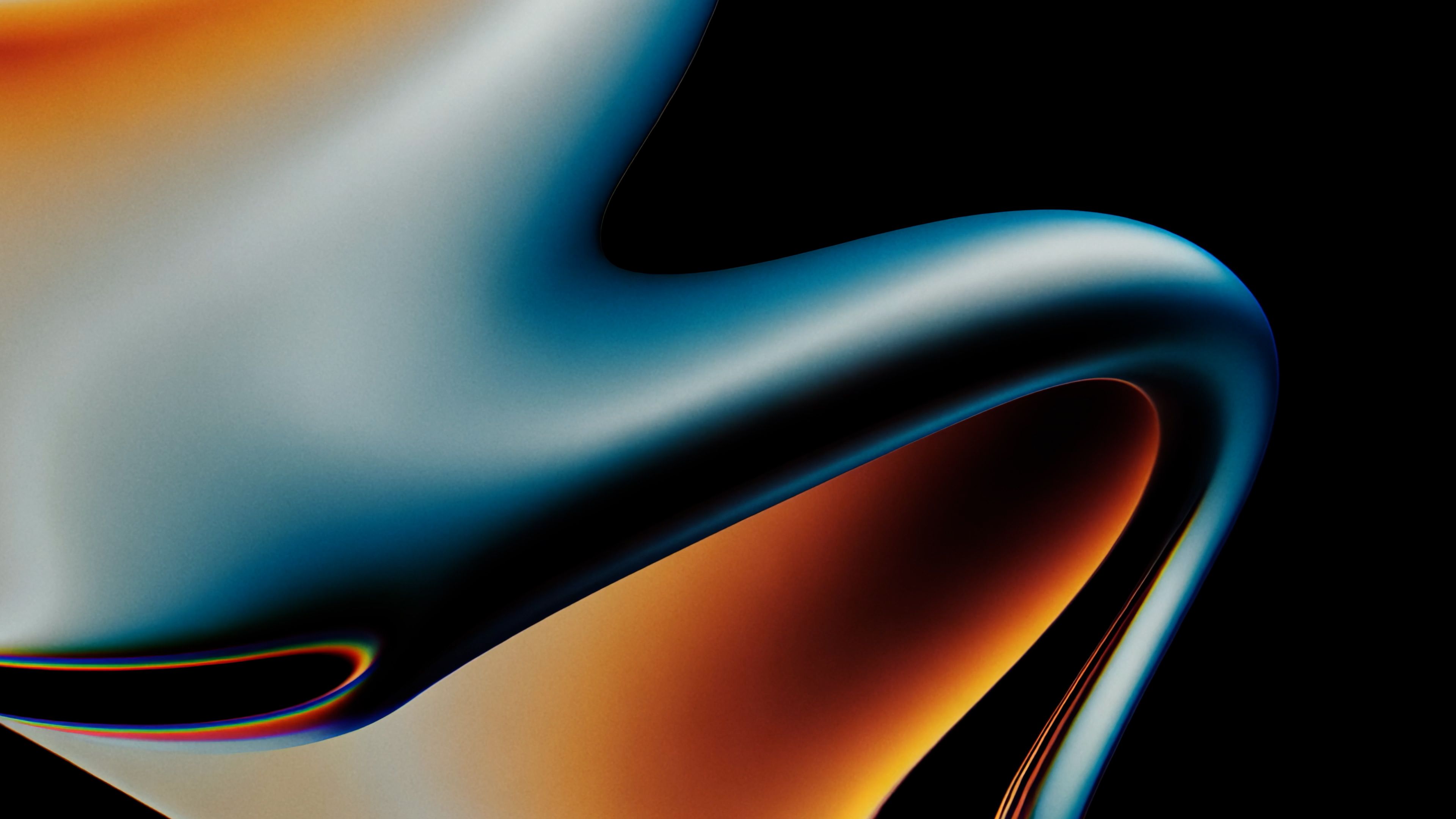 Fluid metallic animation.
