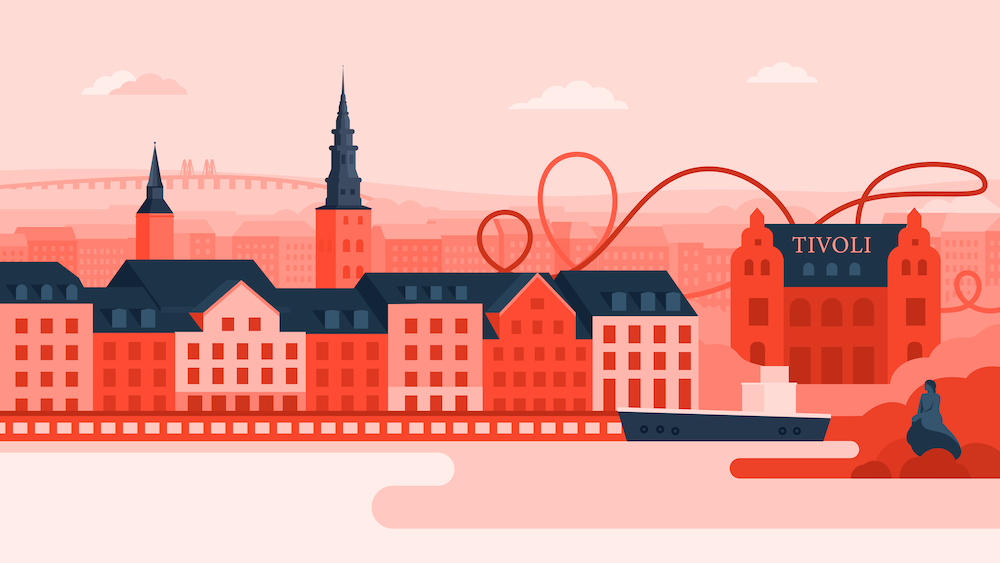 Illustration of Copenhagen.